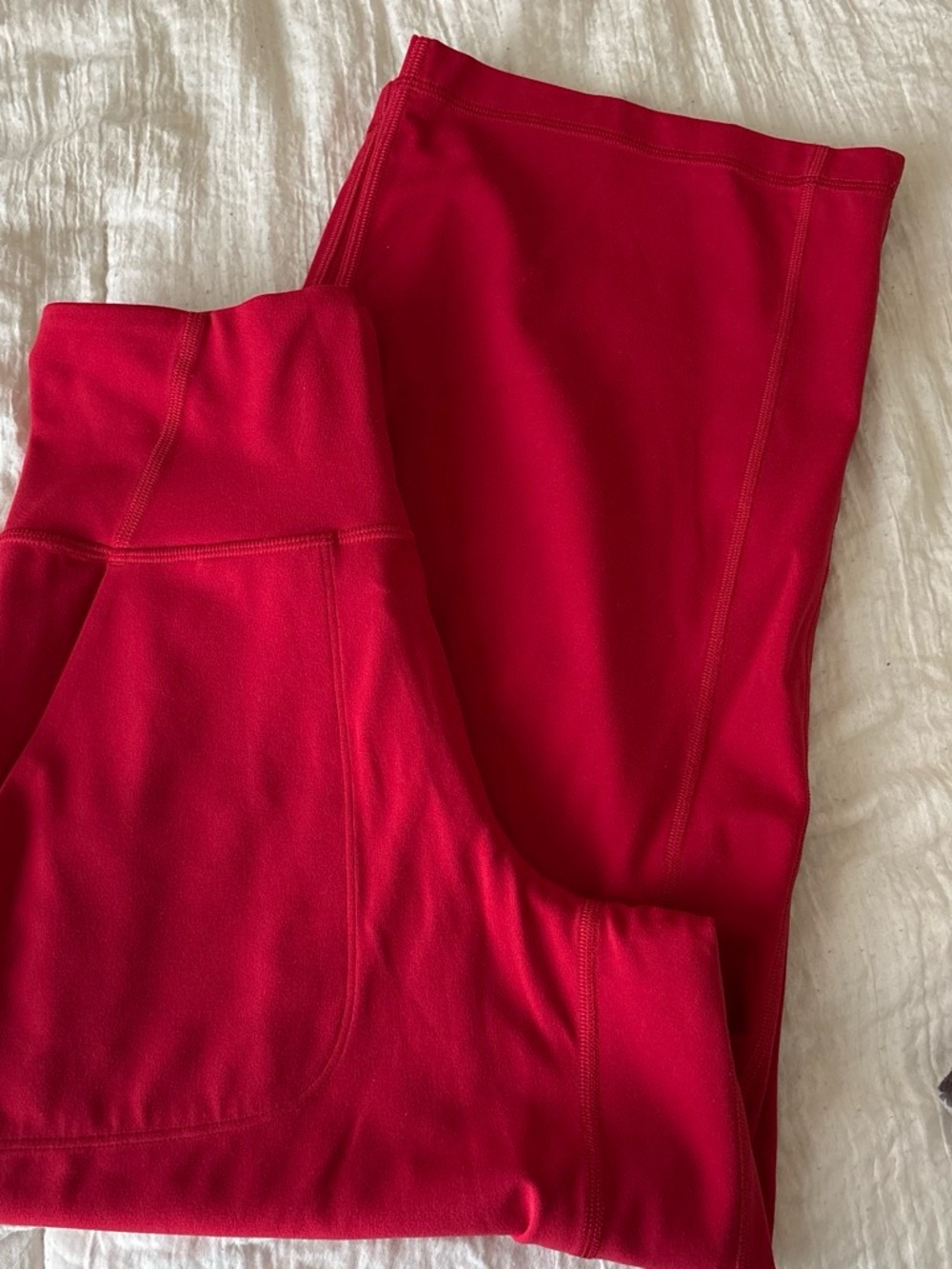 lululemon athletica High-Rise Bright Red Leggings